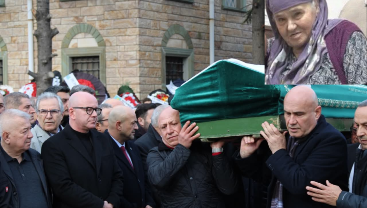 MİLLETVEKİLİ ÇÖMEZ ANNESİNE SON GÖREVİNİ YERİNE GETİRDİ‎‎‎‎