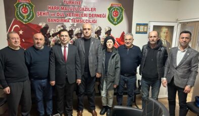 BAŞSAVCI KURT’TAN GAZİLERE NEZAKET ZİYARETİ ‎‎