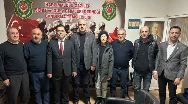 BAŞSAVCI KURT’TAN GAZİLERE NEZAKET ZİYARETİ ‎‎