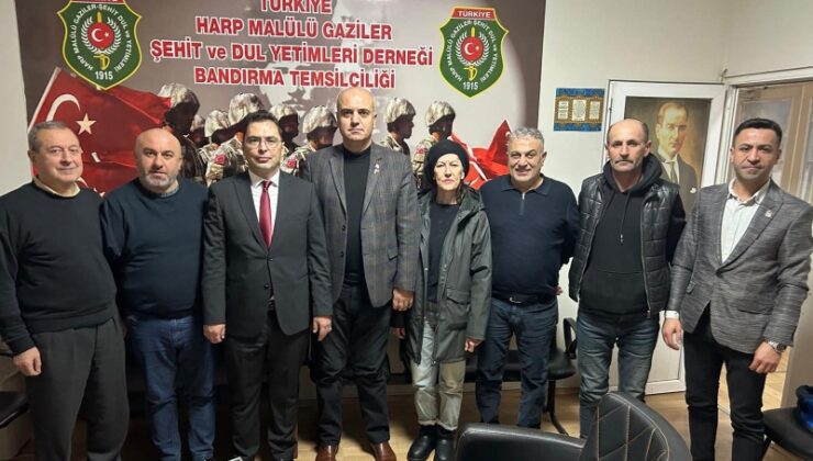 BAŞSAVCI KURT’TAN GAZİLERE NEZAKET ZİYARETİ ‎‎