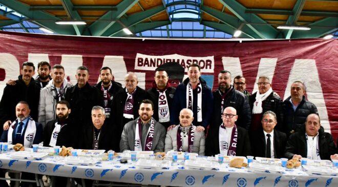 İFTARDA YENİ STAD İÇİN DUA EDİLDİ