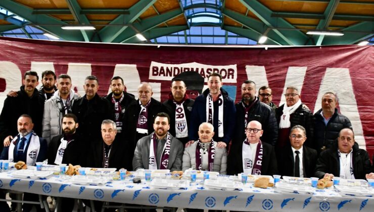 İFTARDA YENİ STAD İÇİN DUA EDİLDİ